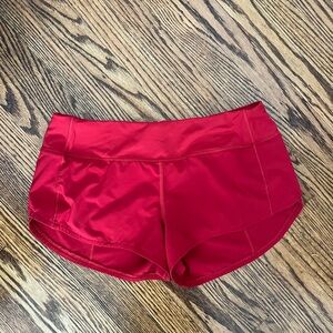 Lululemon Speed Up Shorts 2.5in